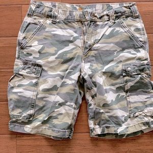 Carhartt cargo shorts.